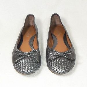 SPERRY TOP-SIDER Metallic Gray Flats 9.5